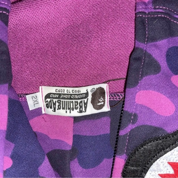 Bape Camo Shark Full Zip - Picture 4 of 6